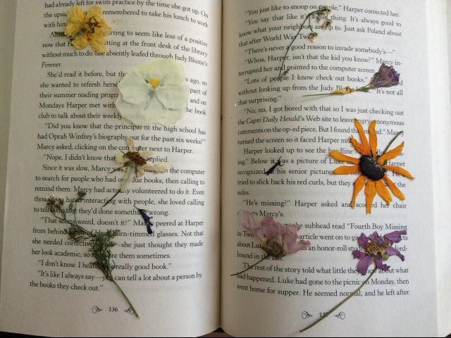 livre fleurs